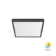 Πλαφονιέρα "Jade" slim 20W CCT Μαύρο 23x23 - Braytron