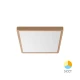 Πλαφονιέρα "Jade" slim 20W CCT Ξύλο 23x23 - Braytron