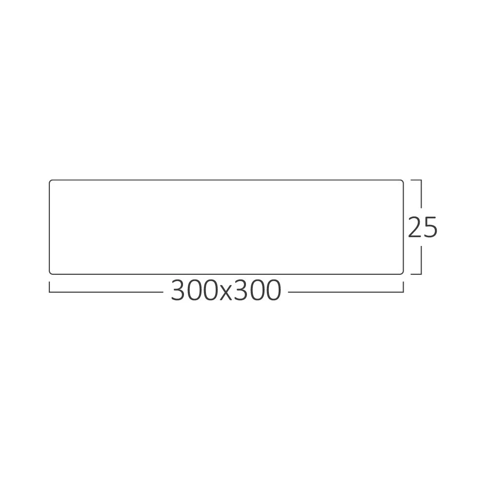 Πλαφονιέρα "Jade" slim 26W CCT Μαύρο 30x30 - Braytron