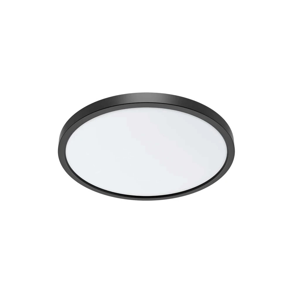 Πλαφονιέρα "Jade" slim 25W 5CCT Ø30 Μαυρο - Braytron