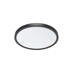 Πλαφονιέρα "Jade" slim 25W 5CCT Ø30 Μαυρο - Braytron