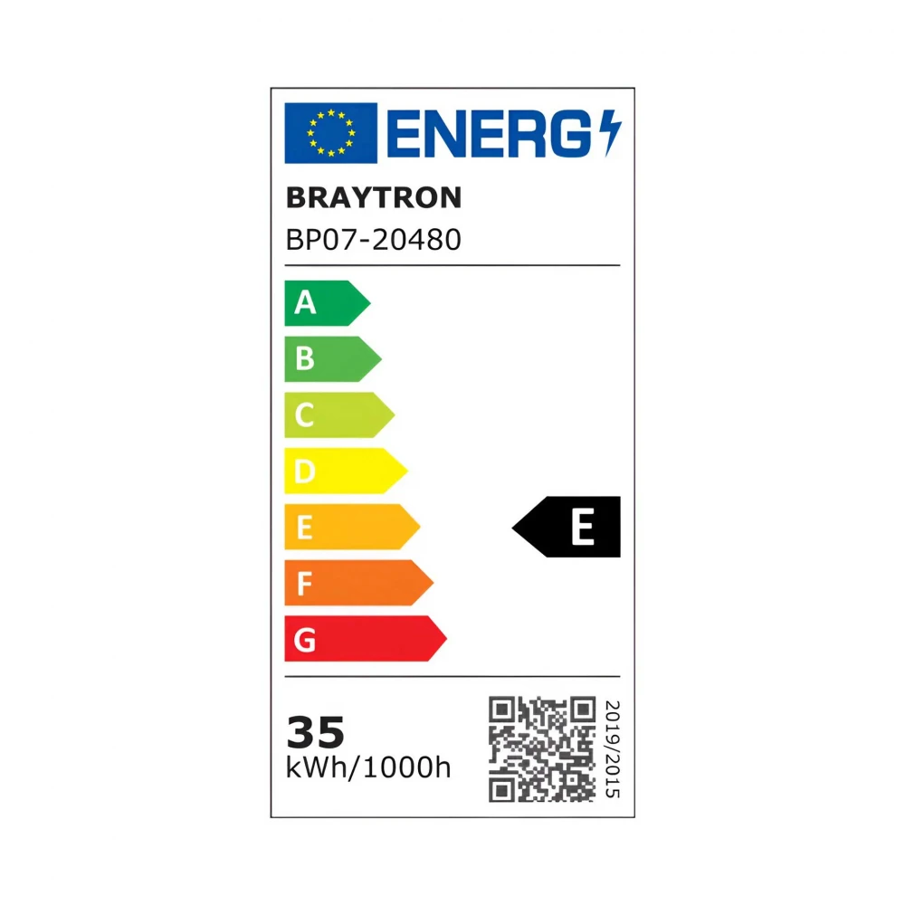 Πλαφονιέρα "Jade" slim 35W 5CCT Ø40 Λευκή - Braytron