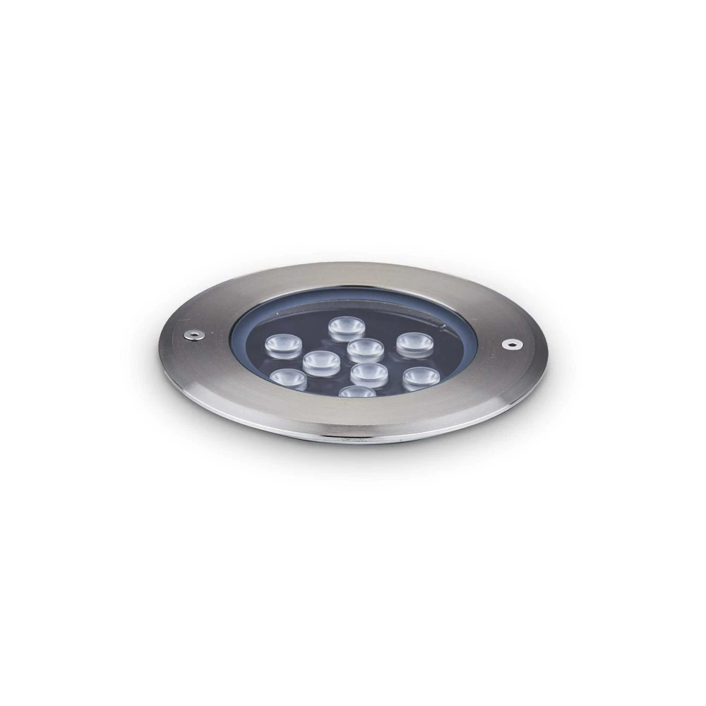Χωνευτό Φωτιστικό Εδάφους LED 12W IP67 Floor pt d14 -  IDEAL LUX