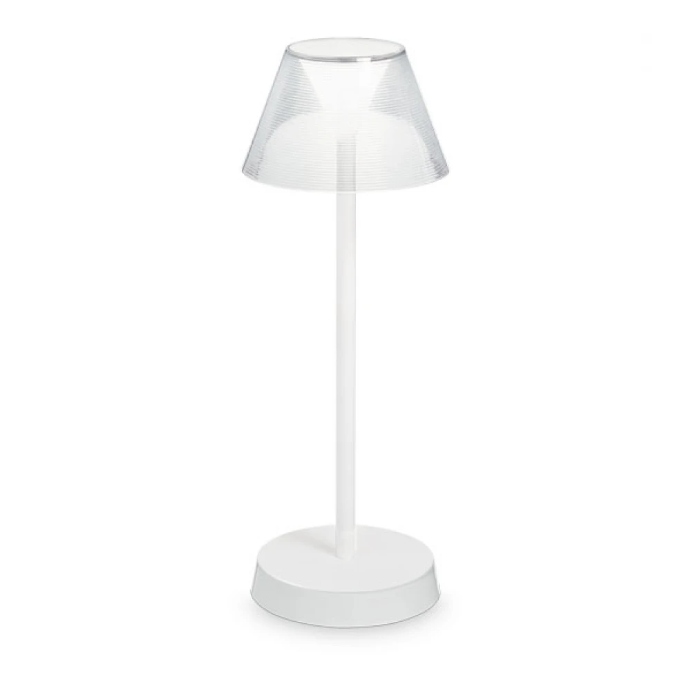 LED Επιτραπέζιο Επαναφορτιζόμενο Φωτιστικό Λευκό 2,8W IP44 LOLITA - Ideal Lux