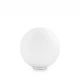 Πορτατίφ Σε Λευκό Γυαλί 1XE27 30cm MAPA BIANCO IDEAL LUX