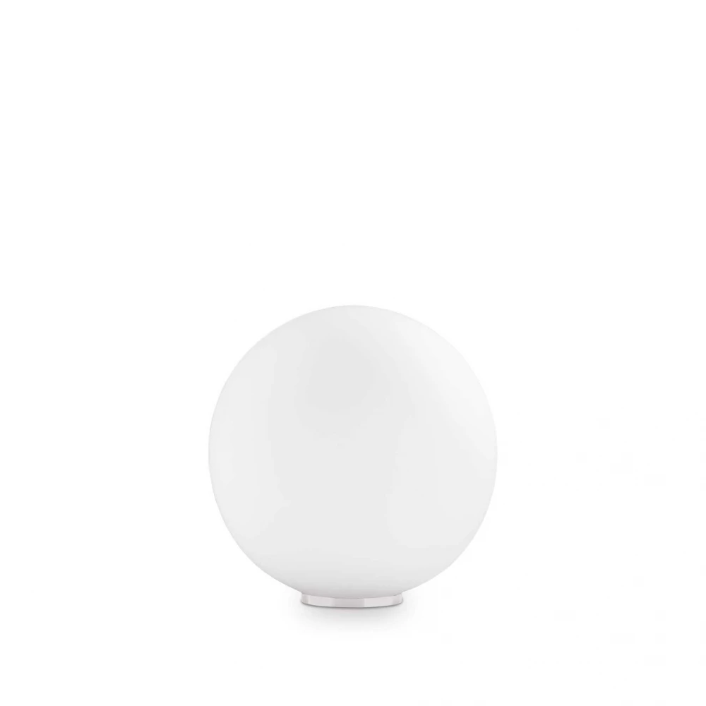 Πορτατίφ Με Λευκό Γυαλί 20cm 1XE27 MAPA BIANCO IDEAL LUX