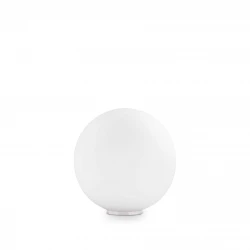 Πορτατίφ Με Λευκό Γυαλί 20cm 1XE27 MAPA BIANCO IDEAL LUX