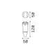 Χωνευτό Φωτιστικό IP67 1xG9 1.7W Way Two Sides -  IDEAL LUX