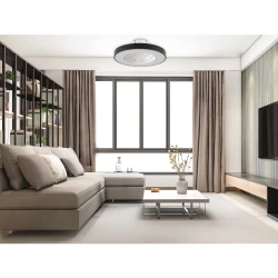 Chilko 36W 3CCT Ανεμιστήρας Οροφής Με LED Φως, Μαύρος