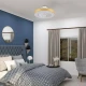 Chilko 36W 3CCT Ανεμιστήρας Οροφής Με LED Φως, Χρυσός
