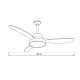 it-Lighting Nitinat 25W 3CCT LED Fan Light in White and wooden Color (102000210)