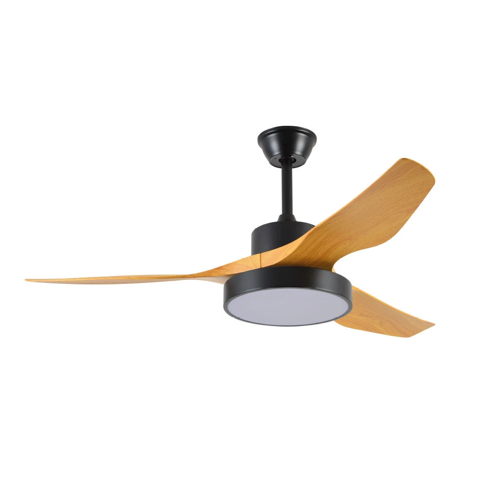 Nitinat 25W 3CCT Ανεμιστήρας Οροφής LED Φως Σε Μαύρο Χρώμα