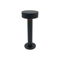 Inlight Rechargeable LED 2W 3CCT Touch Table Lamp Black D:22cmx9cm (3053-Black)
