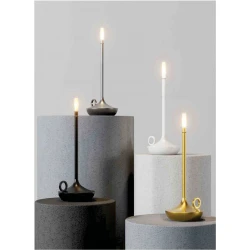 Inlight Επιτραπέζιο επαναφορτιζόμενο φωτιστικό LED 1.5W - Χρυσό