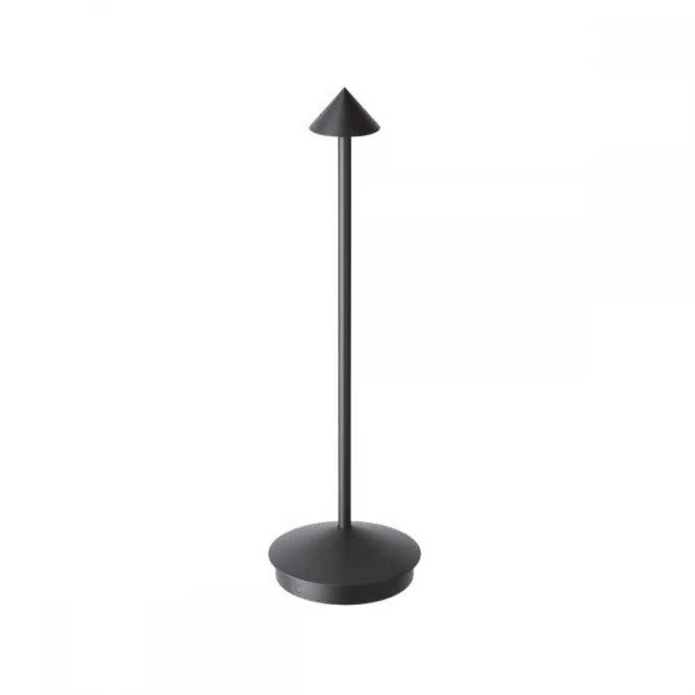 Inlight Επιτραπέζιο επαναφορτιζόμενο φωτιστικό LED 2W - Μαύρο 