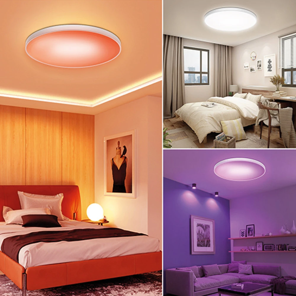 Πλαφονιέρα οροφής LED 48W RGBW (with controller) D:37.5cm - InLight