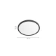 Inlight Πλαφονιέρα οροφής LED 40W 3CCT (by switch on base) σε μαύρη απόχρωση D:50x2,5cm (42036-B-Black)