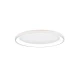 Inlight Πλαφονιέρα οροφής LED 28W 3CCT από λευκό μέταλλο και ακρυλικό D:80x5cm (42044-B-White)