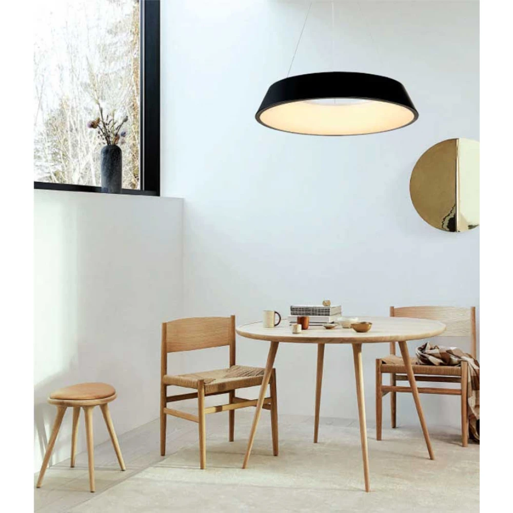 LED Κρεμαστό Φωτιστικό Μαύρο Μεταλλικό 36W - InLight