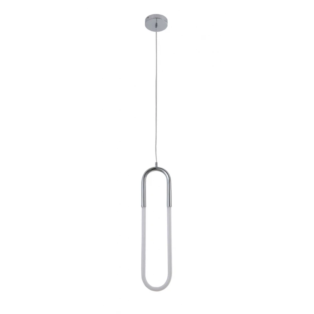 LED Κρεμαστό Φωτιστικό Σε Χρώμιο Μεταλλικό & PVC 6W - InLight
