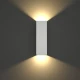 it-Lighting Lanier LED 5W 3000K Απλίκα Εξωτερικού Χώρου Up-Down Adjustable Γκρι D:12cmx4.1cm 
