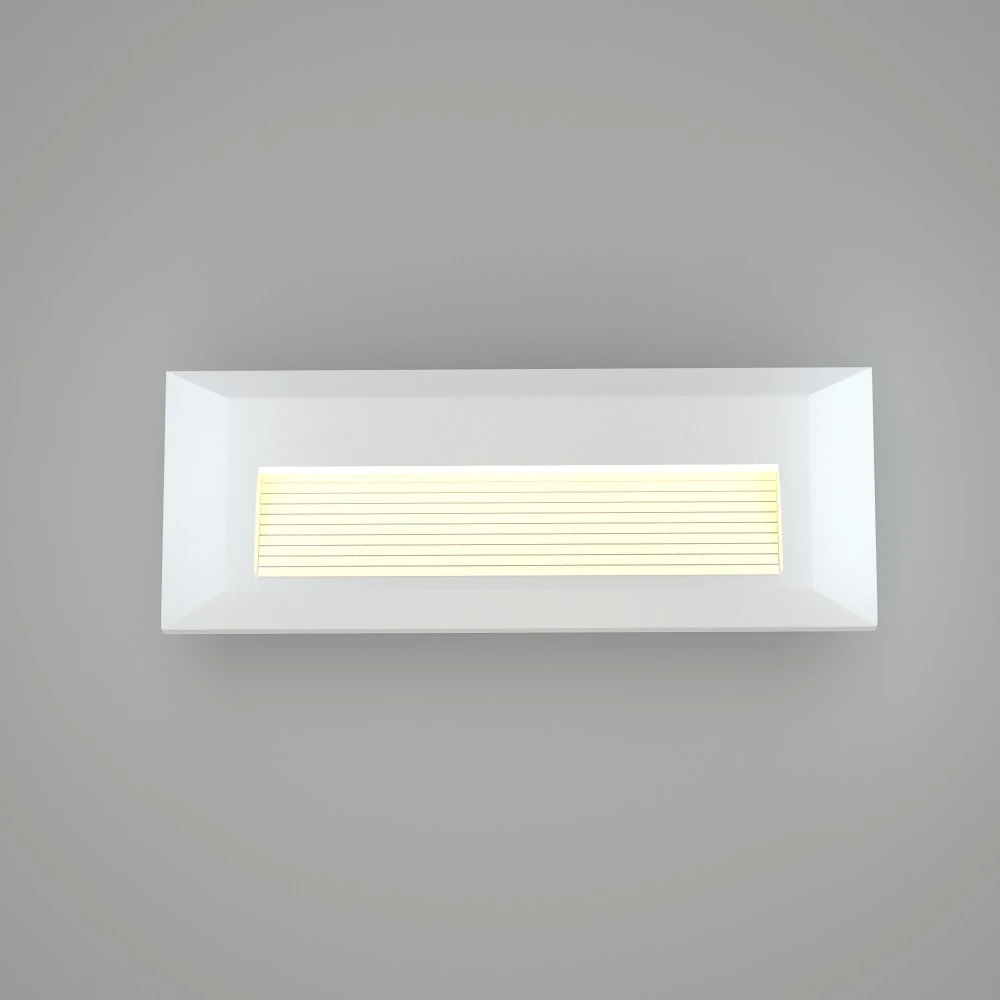 Mono LED 3W 3CCT Απλίκα Εξωτερικού Χώρου Λευκό IP65 D:22cmx2.8cm  - it-Lighting