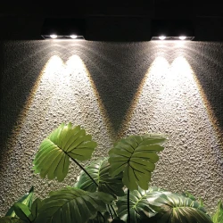 InLight Seneca-LED 2x0,5W 3000K Outdoor Light in Black Color (80204711S)