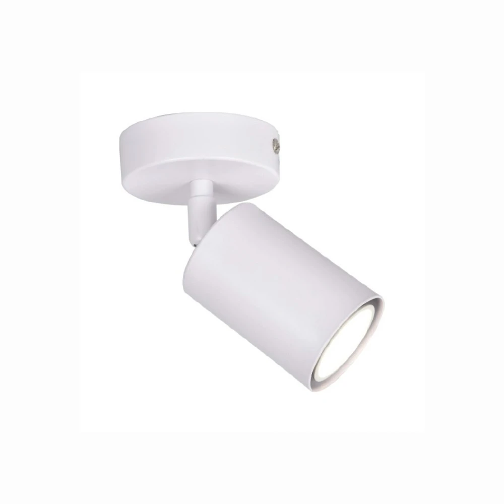 Επιτοίχιο σποτ από μέταλλο σε λευκή απόχρωση 1XGU10 D:10cm - InLight