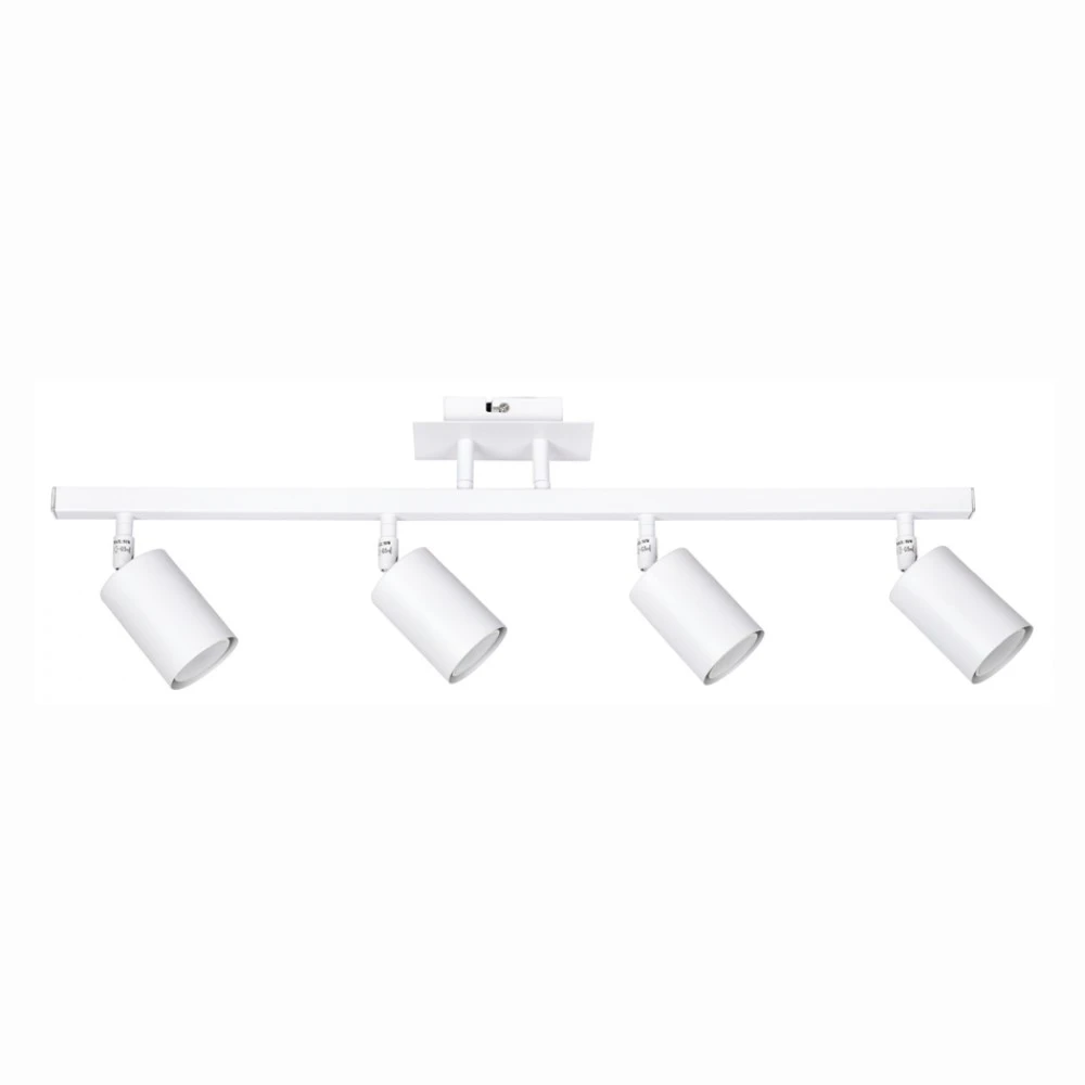 Επιτοίχιο σποτ από μέταλλο σε λευκή απόχρωση 4XGU10 D:70cm - InLight