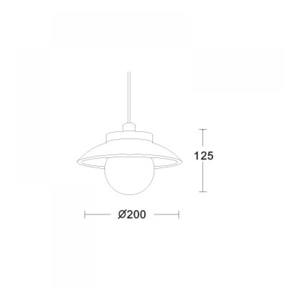 Inlight Κρεμαστό φωτιστικό από Μάρμαρο τραβερτίνη 1xG9 - Calisto Vein