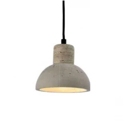 Inlight Κρεμαστό φωτιστικό από Μάρμαρο τραβερτίνη 1xE27 - Calisto Vein