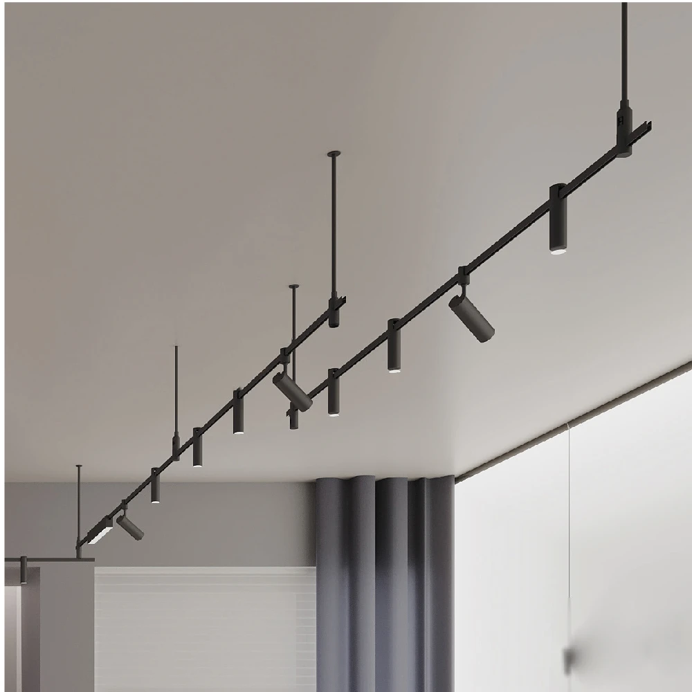 Inlight Φωτιστικό LED 12W 3000K για Chandler Track μαύρη απόχρωση D:4,8cmx15cmx22cm (13C-00021)