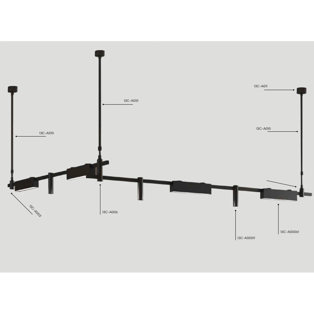 Inlight Chandler ράγα 2m (13C-T001)
