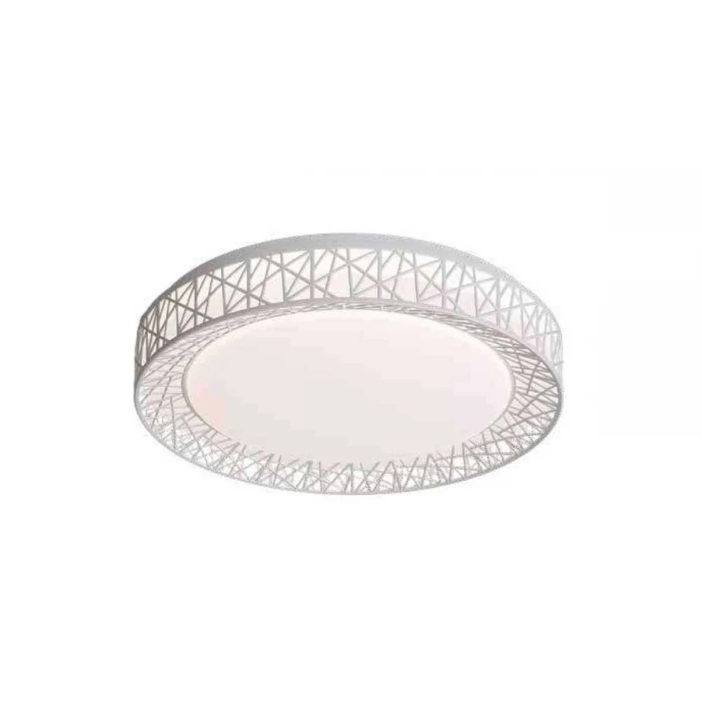 InLight LED Πλαφονιέρα Οροφής Ακρυλική Λευκή 36W 4CCT D50cm - HALO NEBULA