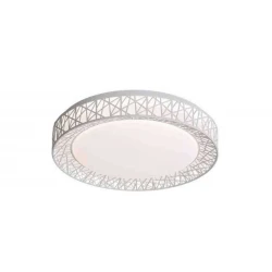 InLight LED Πλαφονιέρα Οροφής Ακρυλική Λευκή 36W 4CCT D50cm - HALO NEBULA