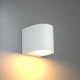 Powell 1xGU10 Απλίκα Up or Down Εξωτερικού Χώρου Λευκό IP54 D:9x8cm - it-Lighting
