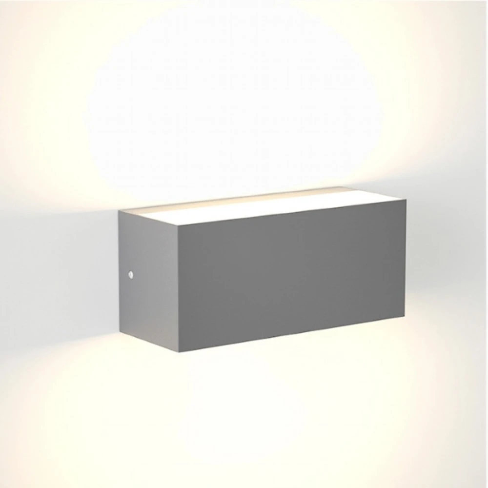 Martin LED 12W 3CCT Απλίκα Εξωτερικού Χώρου Up-Down IP65 Γκρι D22cmx9cm - it-Lighting