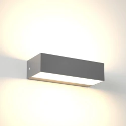 Martin LED 9W 3CCT Απλίκα Εξωτερικού Χώρου Up-Down IP65 Γκρι D17cm x 4.6cm - it-Lighting