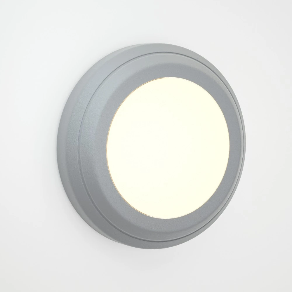 Jocassee LED 3.5W 3CCT Απλίκα Εξωτερικού Χώρου Γκρι IP65 D:15cmx2.7cm - it-Lighting