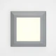 George LED 3.5W 3CCT Απλίκα Εξωτερικού Χώρου Γκρι IP65 D:12.4cmx12.4cm - it-Lighting
