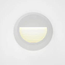 Maroon LED 2W 3CCT Απλίκα Εξωτερικού Χώρου Λευκό IP65 D:15cmx2.7cm - it-Lighting