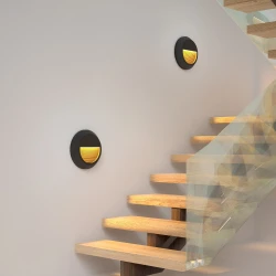 Maroon LED 2W 3CCT Απλίκα Εξωτερικού Χώρου Ανθρακί IP65 D:15cmx2.7cm - it-Lighting