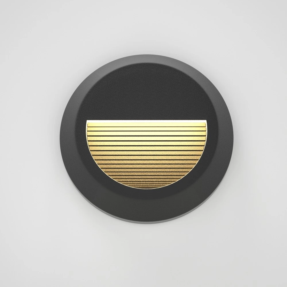 Maroon LED 2W 3CCT Απλίκα Εξωτερικού Χώρου Ανθρακί IP65 D:15cmx2.7cm - it-Lighting