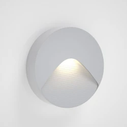 Horseshoe LED 2W 3CCT Απλίκα Εξωτερικού Χώρου Γκρι D12.8cmx3cm - it-Lighting