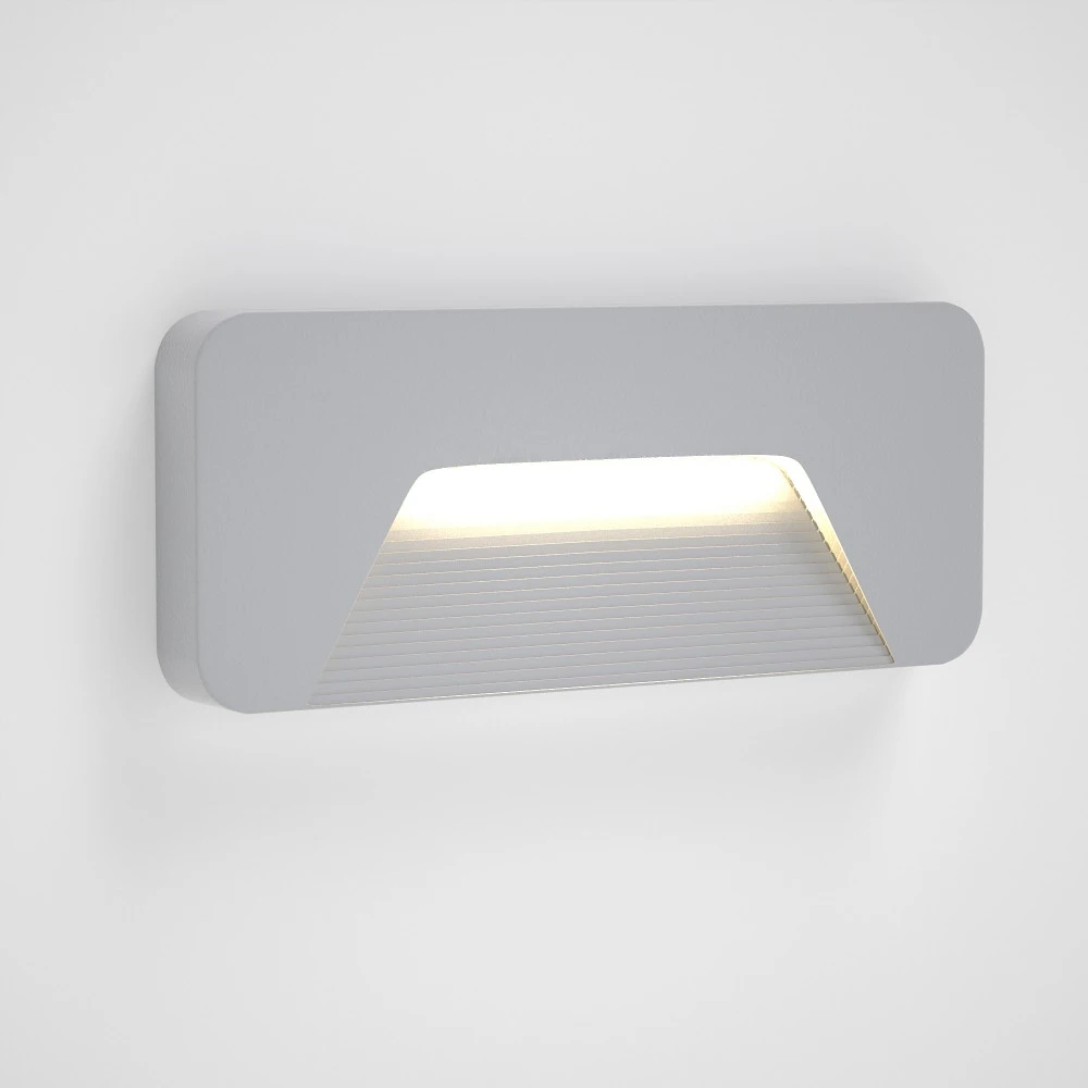 Kentucky LED 3W 3CCT Απλίκα Εξωτερικού Χώρου Γκρι IP65 D:22cmx8cm - it-Lighting