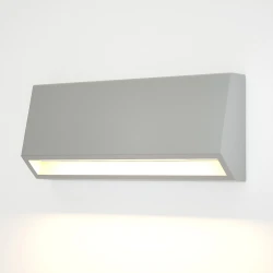 LED 3W 3CCT Απλίκα Εξωτερικού Χώρου Γκρι IP65 D16cmx7cm - it-Lighting