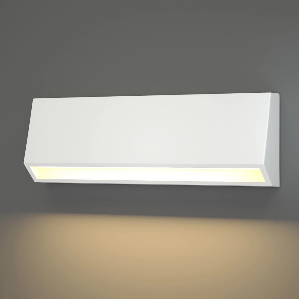 LED 4W 3CCT Απλίκα Εξωτερικού Χώρου Λευκό IP65 D22cm x 8cm - it-Lighting