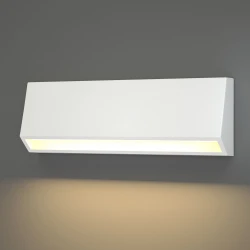 LED 4W 3CCT Απλίκα Εξωτερικού Χώρου Λευκό IP65 D22cm x 8cm - it-Lighting
