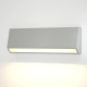 LED 4W 3CCT Απλίκα Εξωτερικού Χώρου Γκρι IP65 D22cmx8cm - it-Lighting