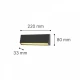 LED 4W 3CCT Απλίκα Εξωτερικού Χώρου Ανθρακί IP65 D22cmx8cm - it-Lighting